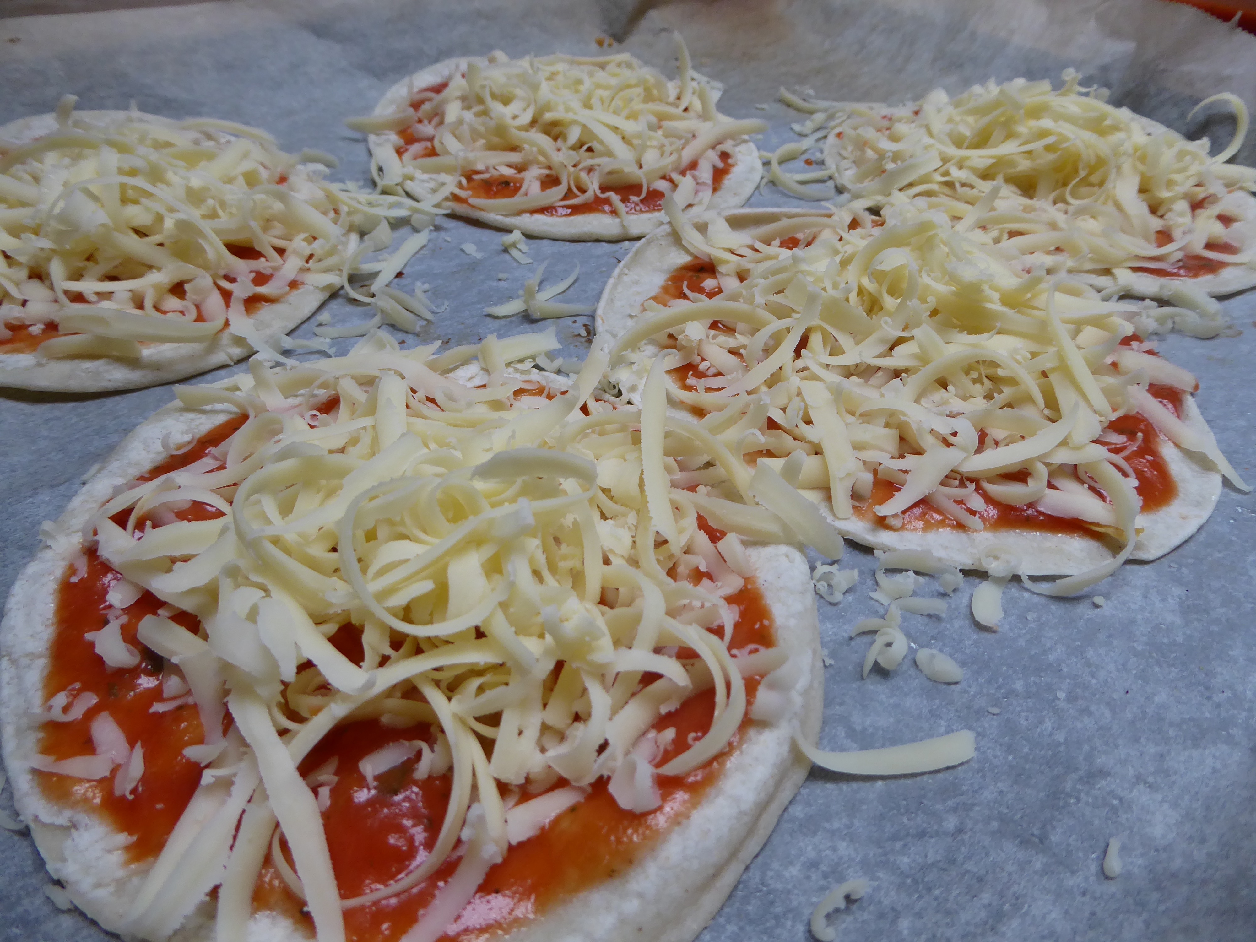 glutenfrie mini-pizza