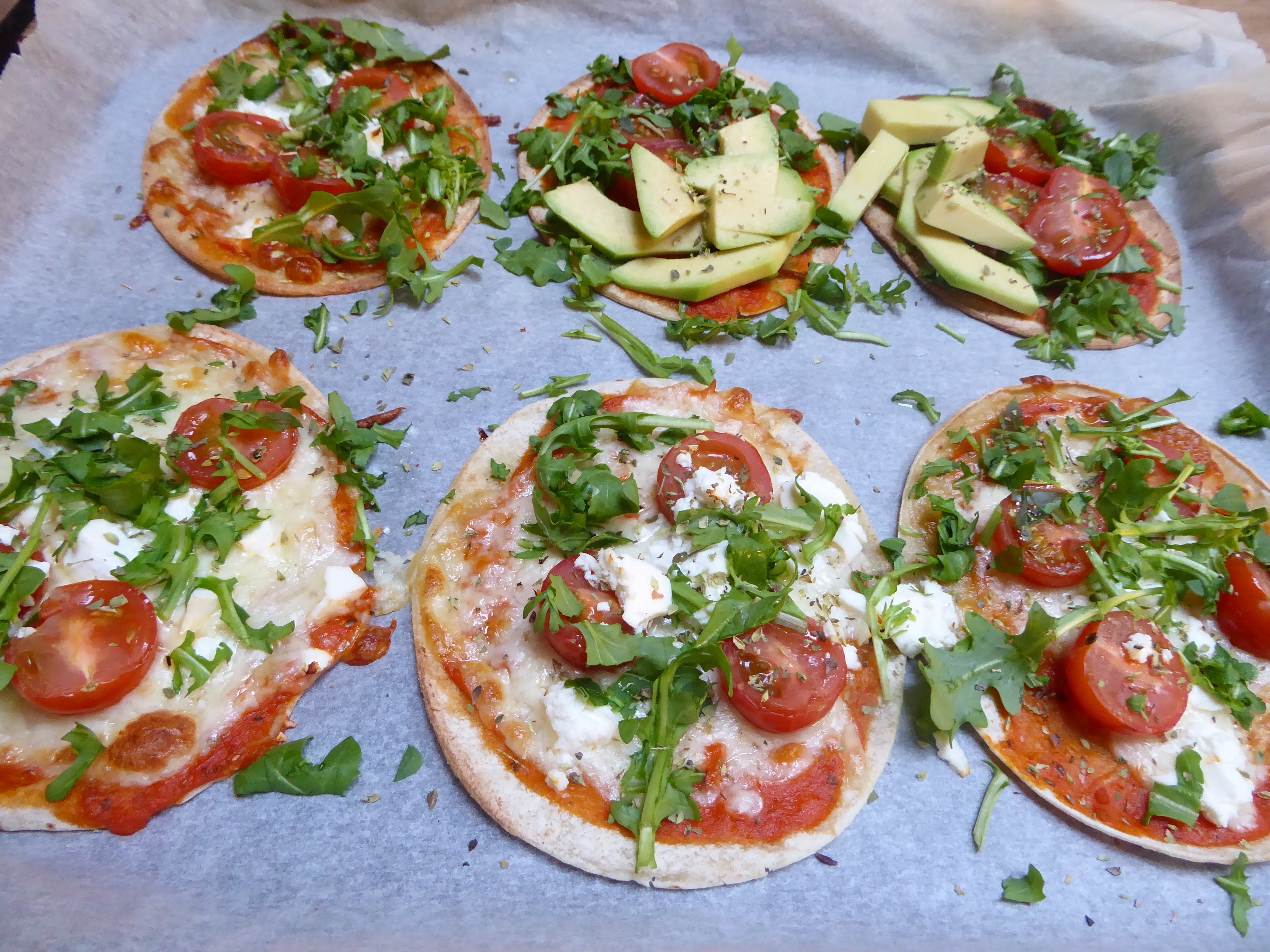 glutenfri mini-pizza