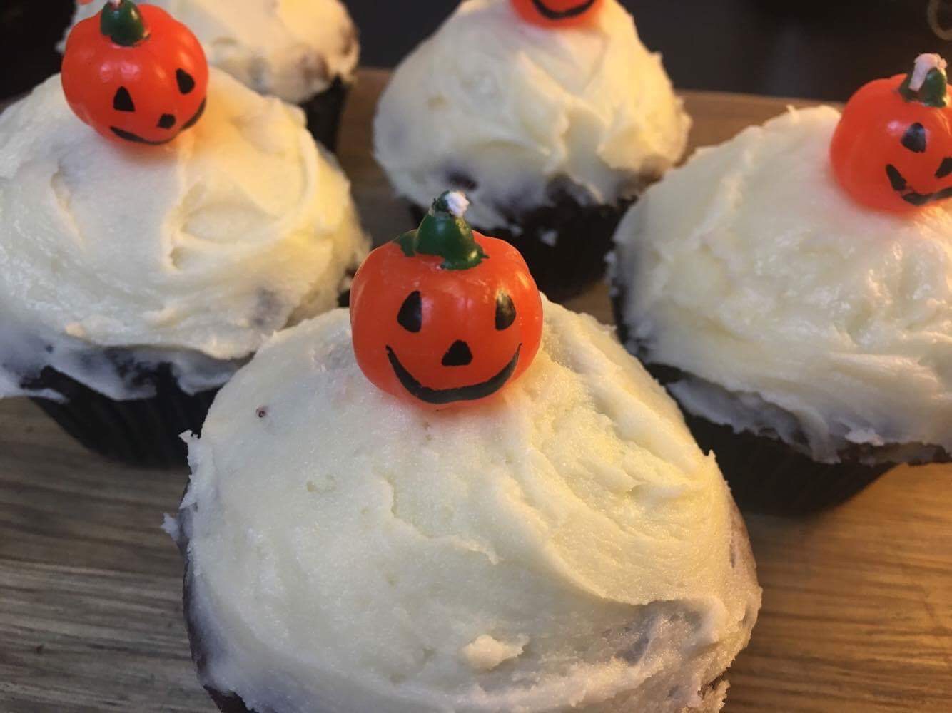 Halloween muffins