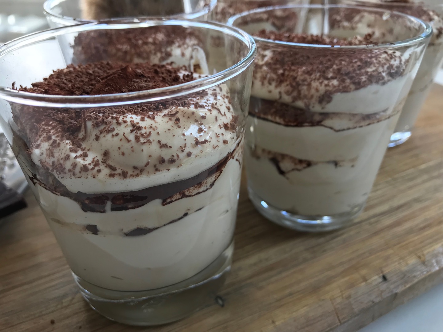 Tiramisu-mousse