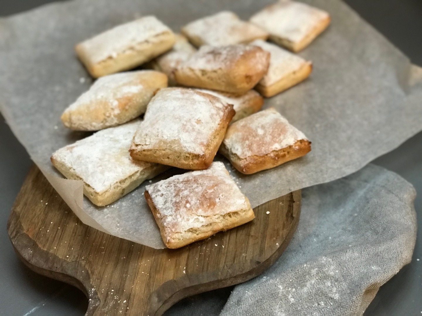 Glutenfrie, luftige ciabatta