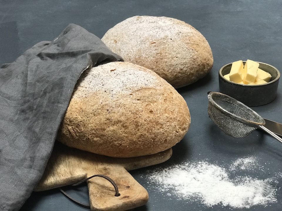 Glutenfritt fransk landbrød