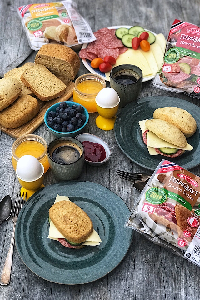 Glutenfrie nyheter fra Møllerens. Samarbeid