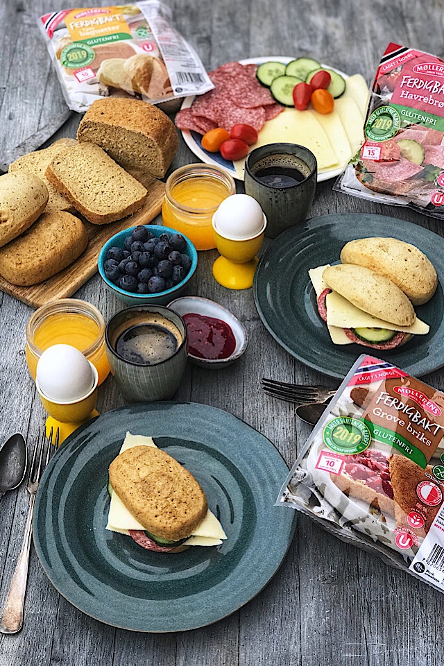 Glutenfrie nyheter fra Møllerens. Samarbeid