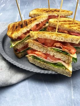 Glutenfri club sandwich