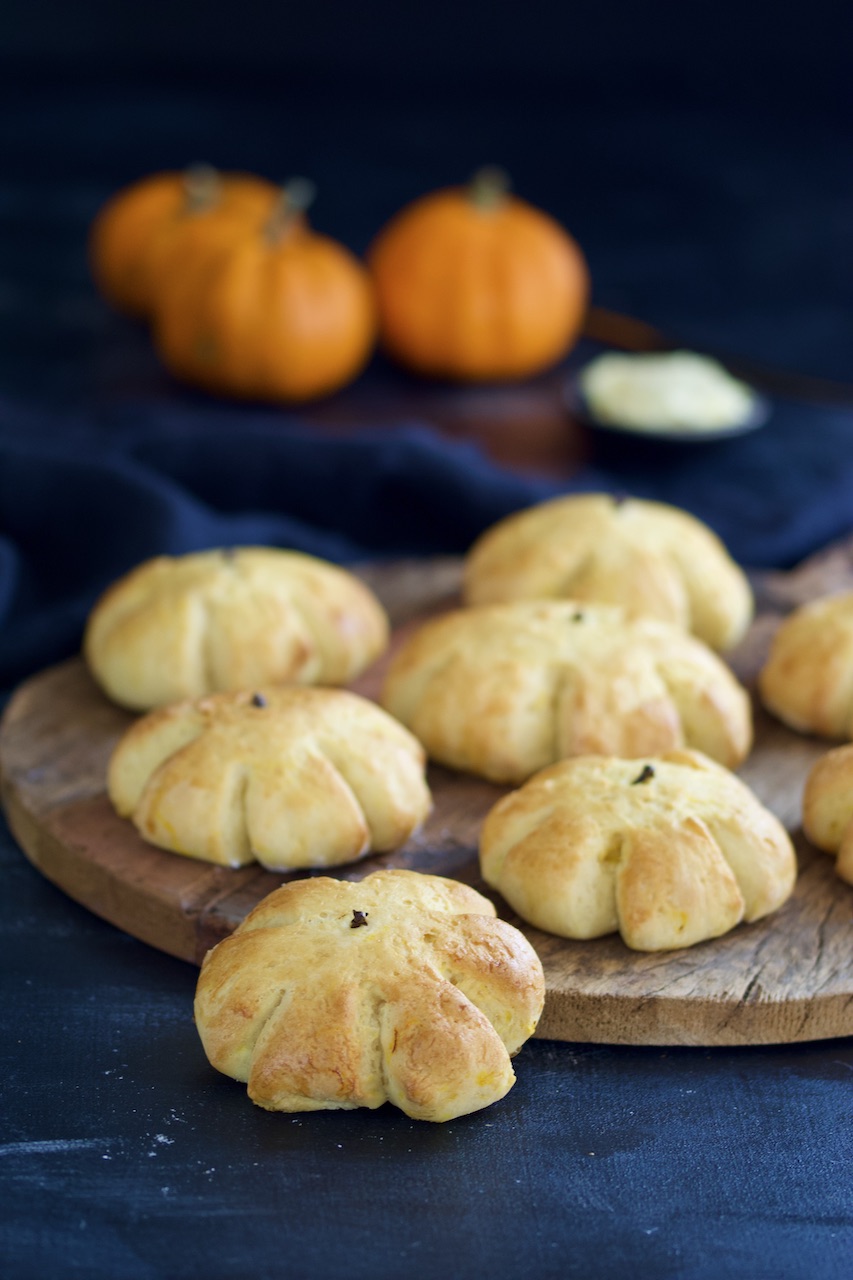 Glutenfrie gresskarrundstykker