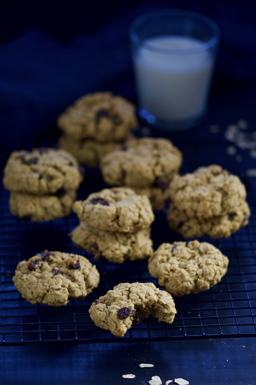 Glutenfrie havrecookies