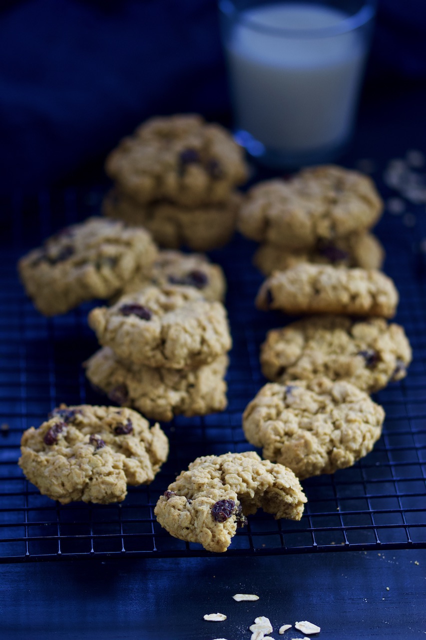 Glutenfrie havrecookies