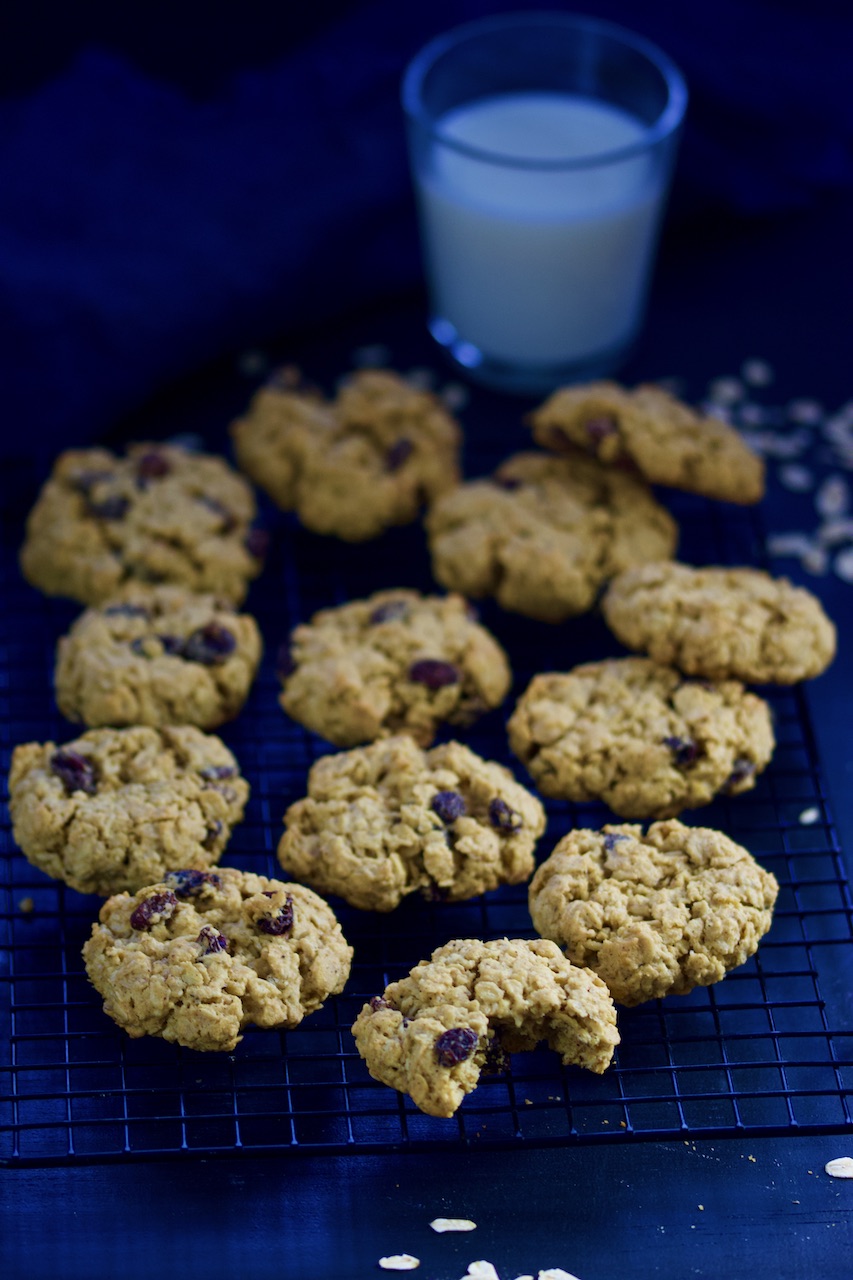 Glutenfrie havrecookies