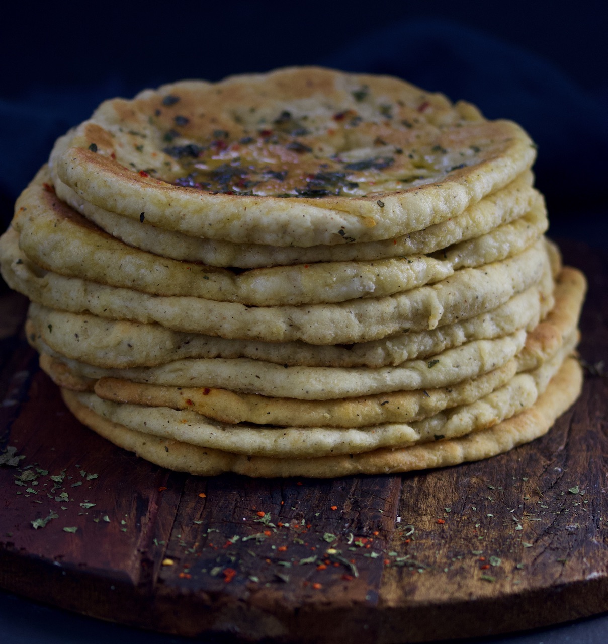 Arabiske pitabrød med lammekofta