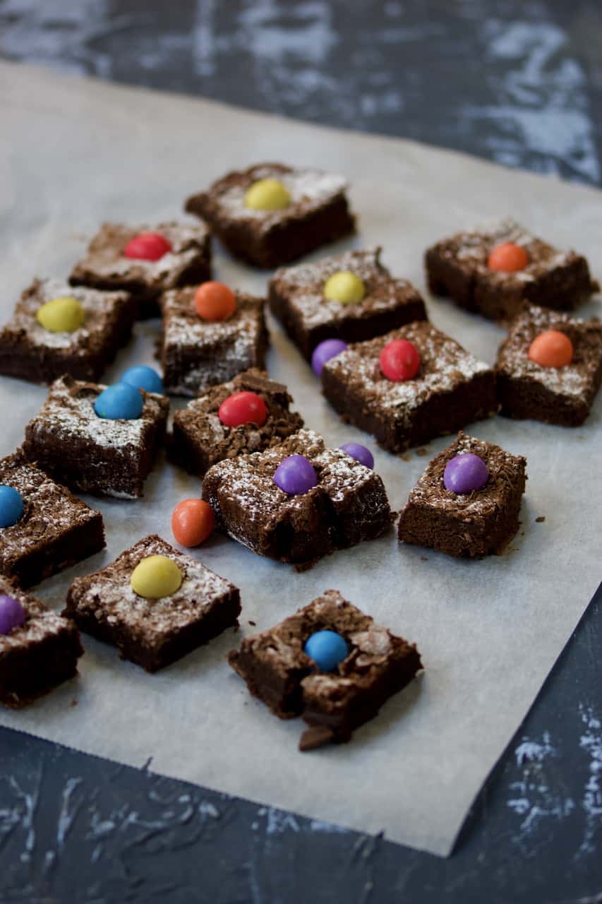 Glutenfri påskebrownie