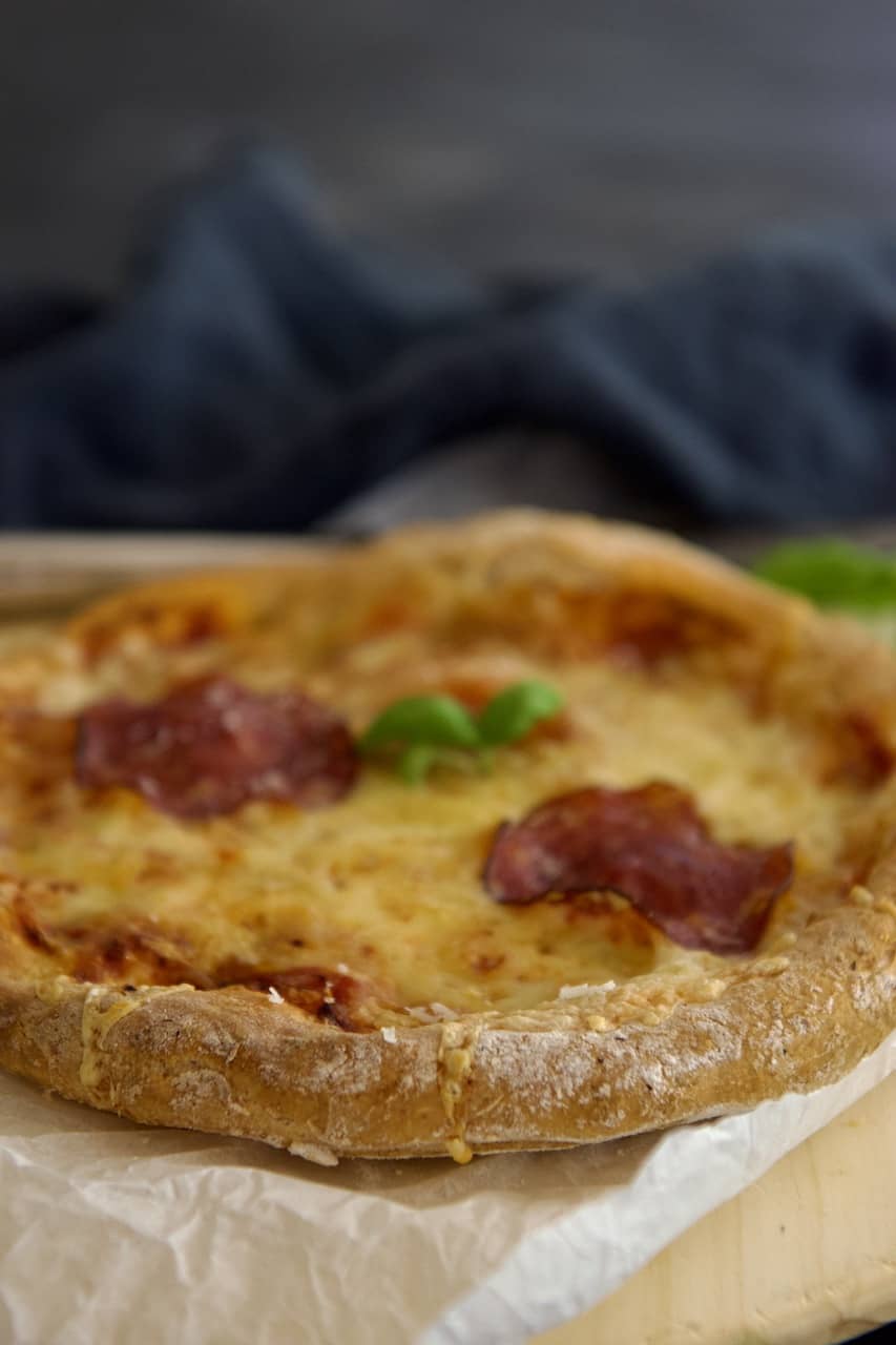 Glutenfri pizza på biga metoden