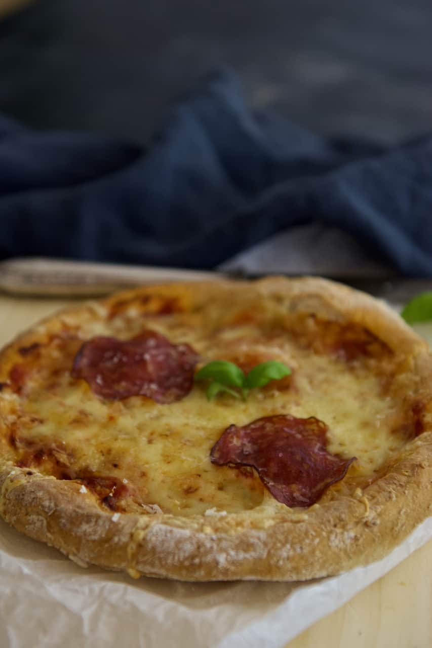 Glutenfri pizza på biga metoden