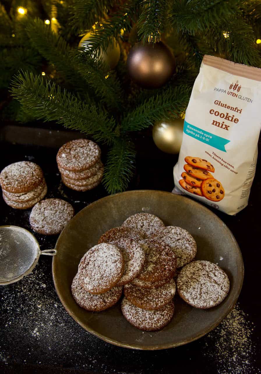 Glutenfrie peppernøtt-kjeks